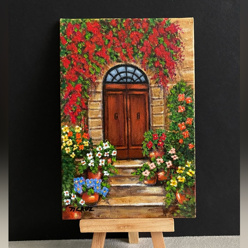 Hand Crafted Art - The Courtyard”